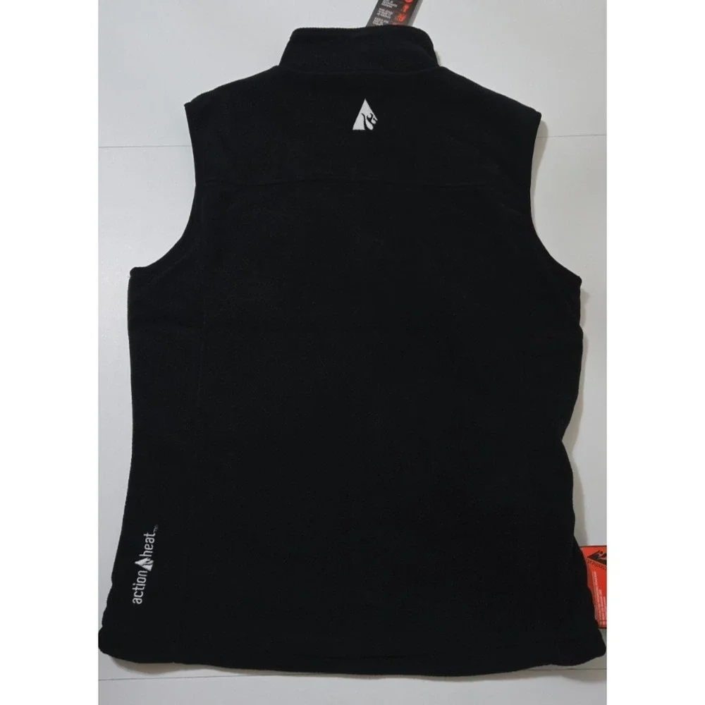 Action Heat 5V‎ Heated Performance Fleece Vest Men's M Black NWT